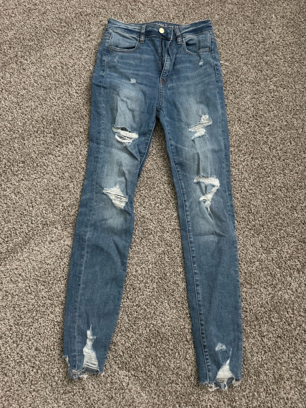 American Eagle High Rise Skinny Jeans